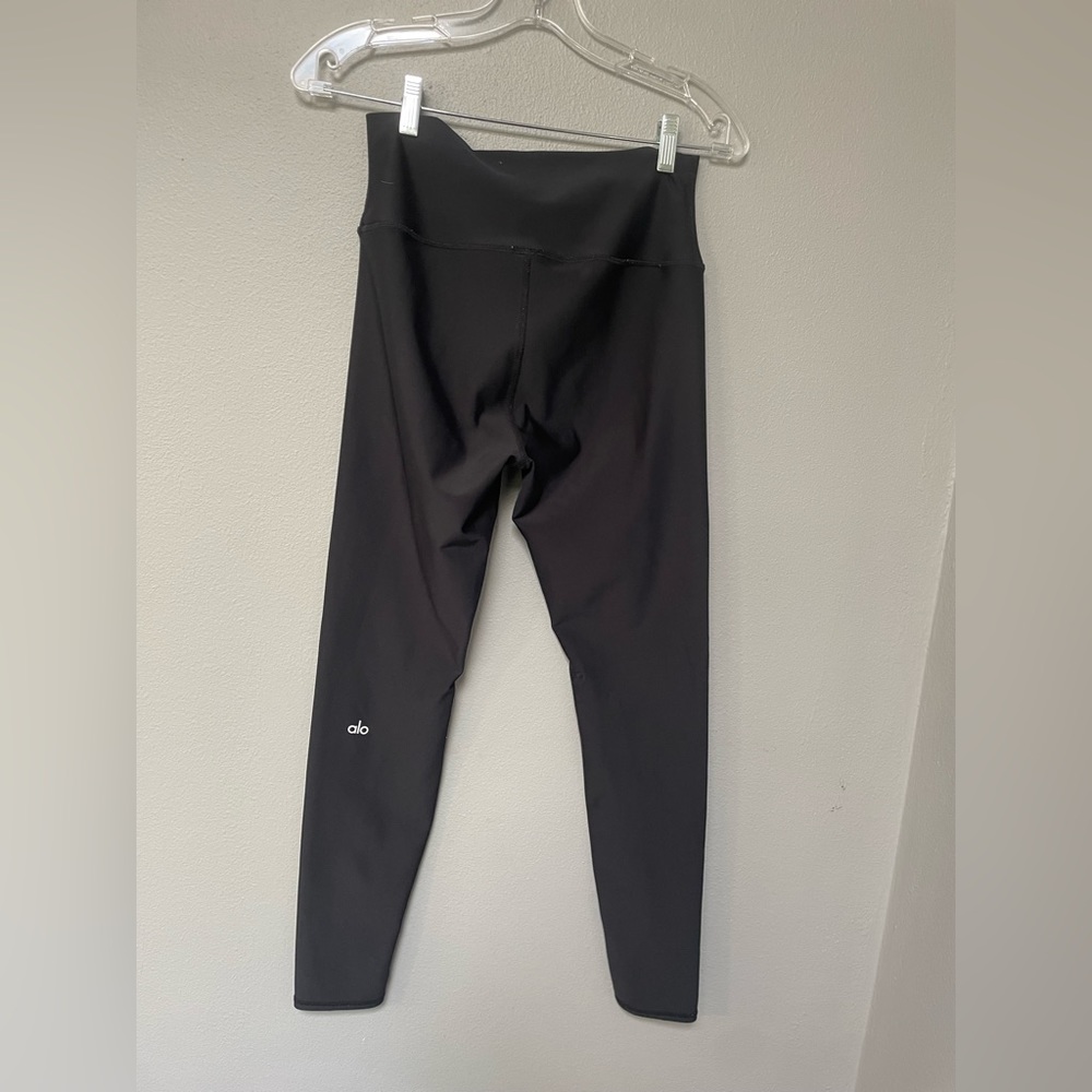 Alo Yoga 7/8 High Waist Airbrush or airlift Legging Large Black #67370